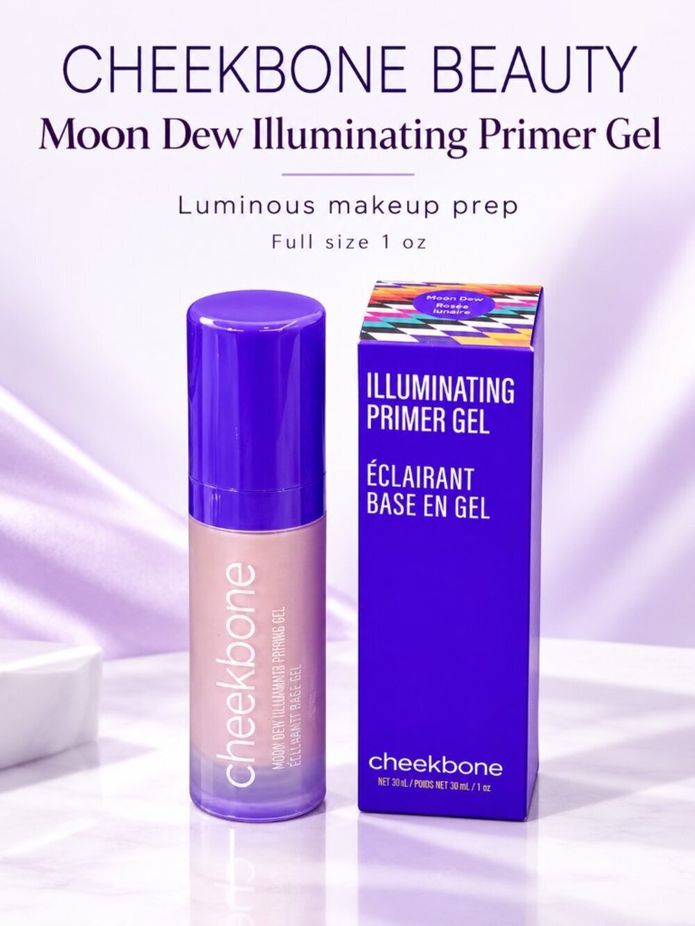 Cheekbone Beauty Moon Dew Illuminating Primer Gel